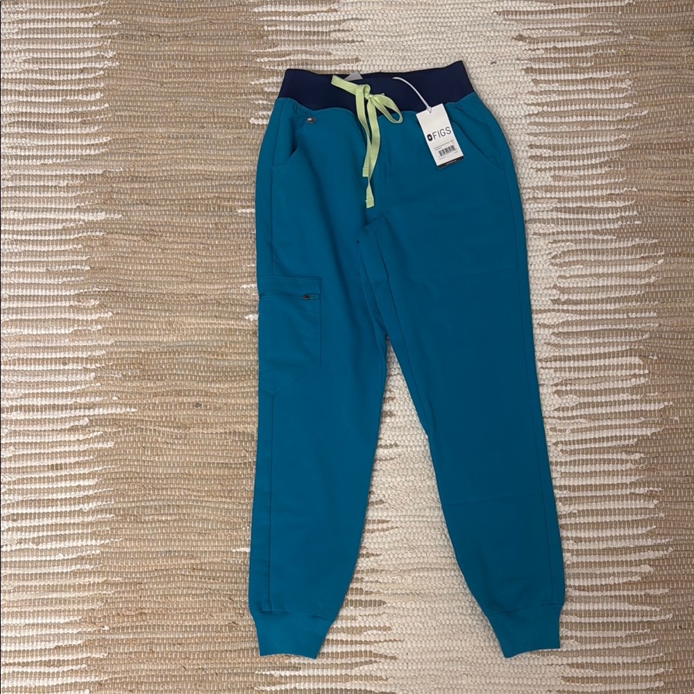 Figs High-Waisted Zamora Jogger Scrub Bottoms - XXS Petite